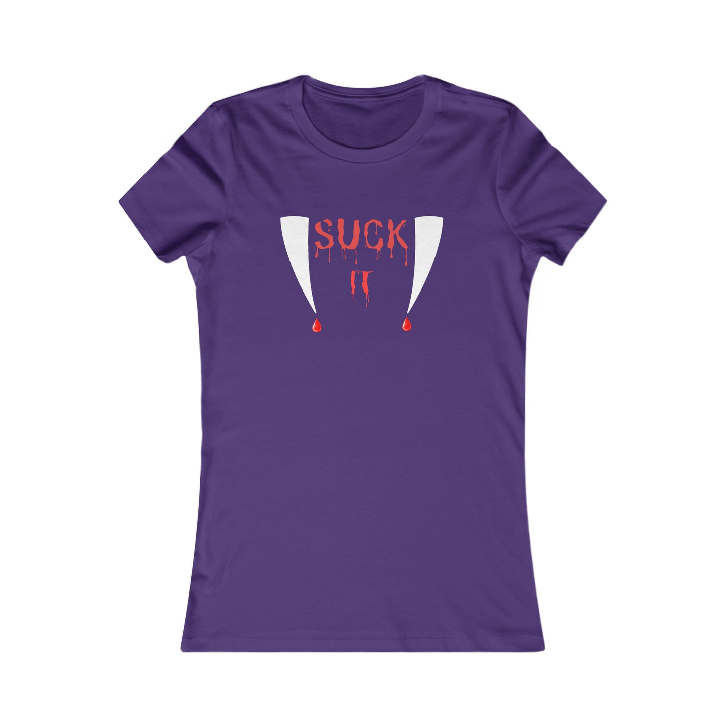 Suck It Women's Favorite Tee Halloween Shirt