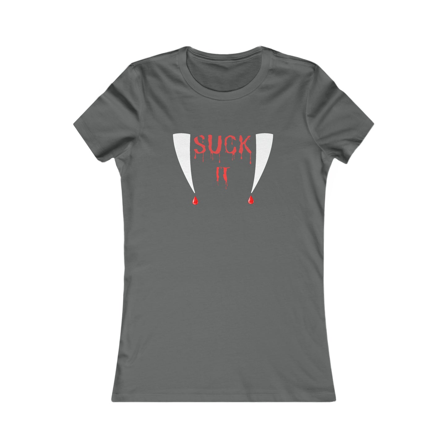 Suck It Women's Favorite Tee Halloween Shirt