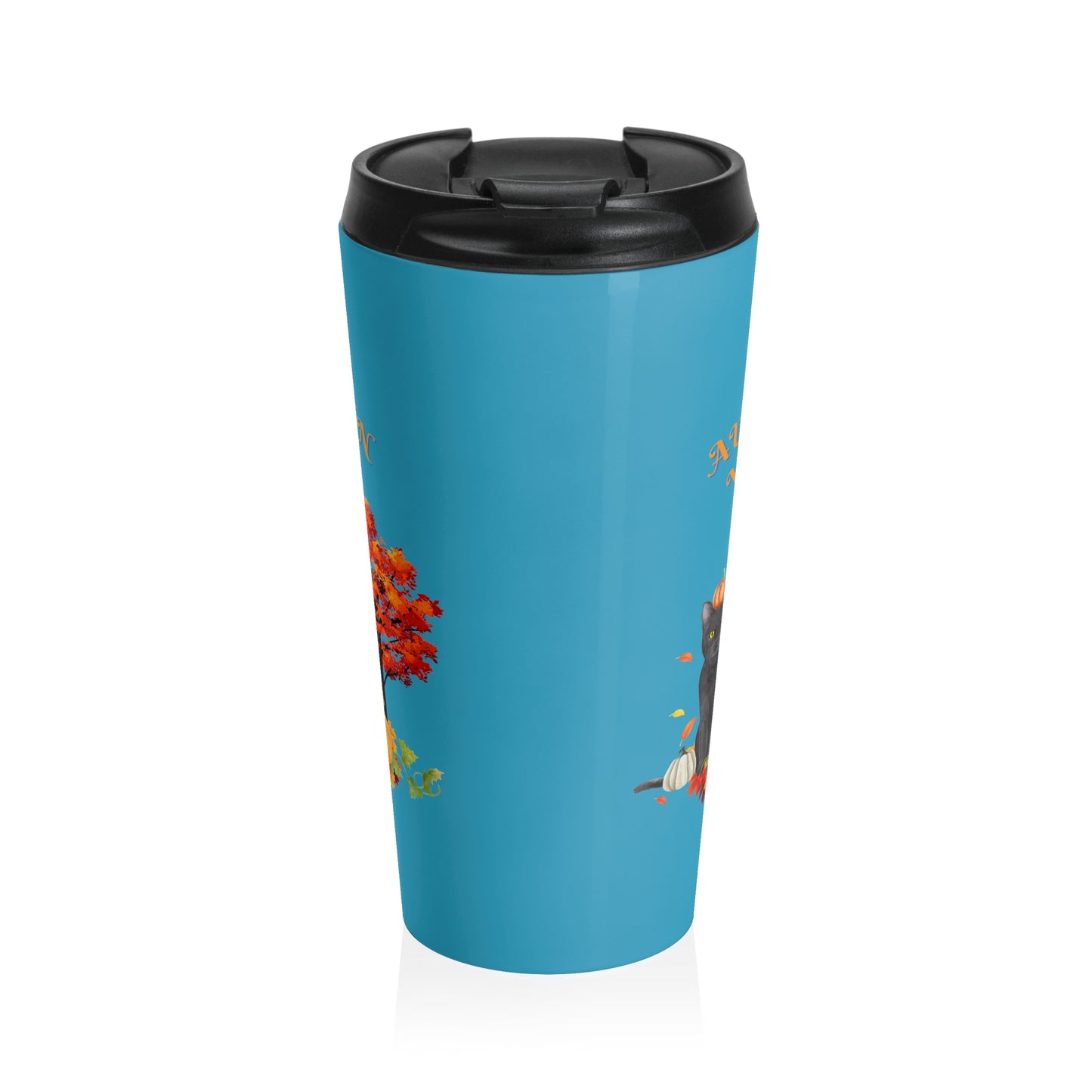 Autumn Vibes Travel Mug with Insert