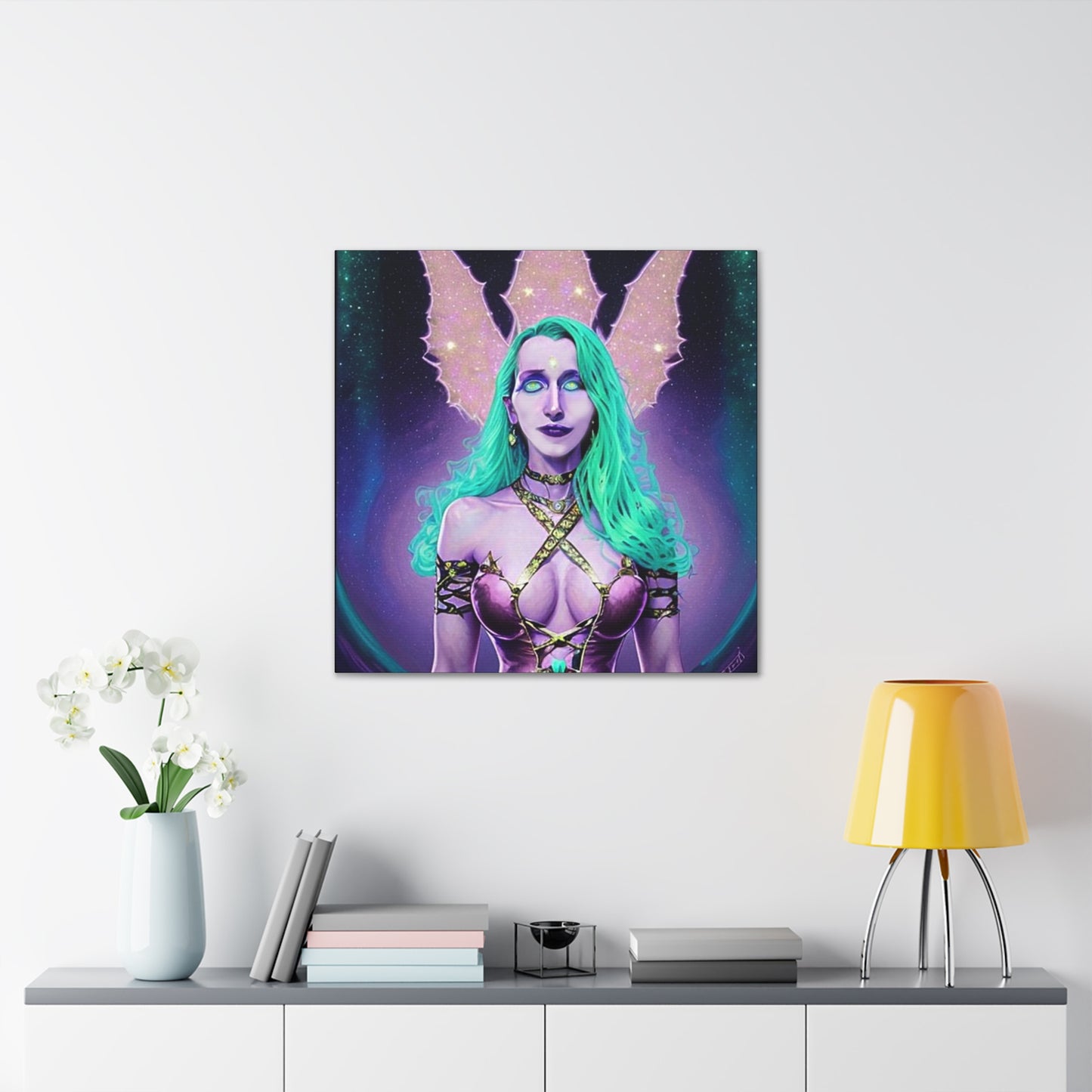 Abundantia, Roman Goddess Of Abundance, Prosperity Art, Canvas Art Print, Original Art, Unique Gifts