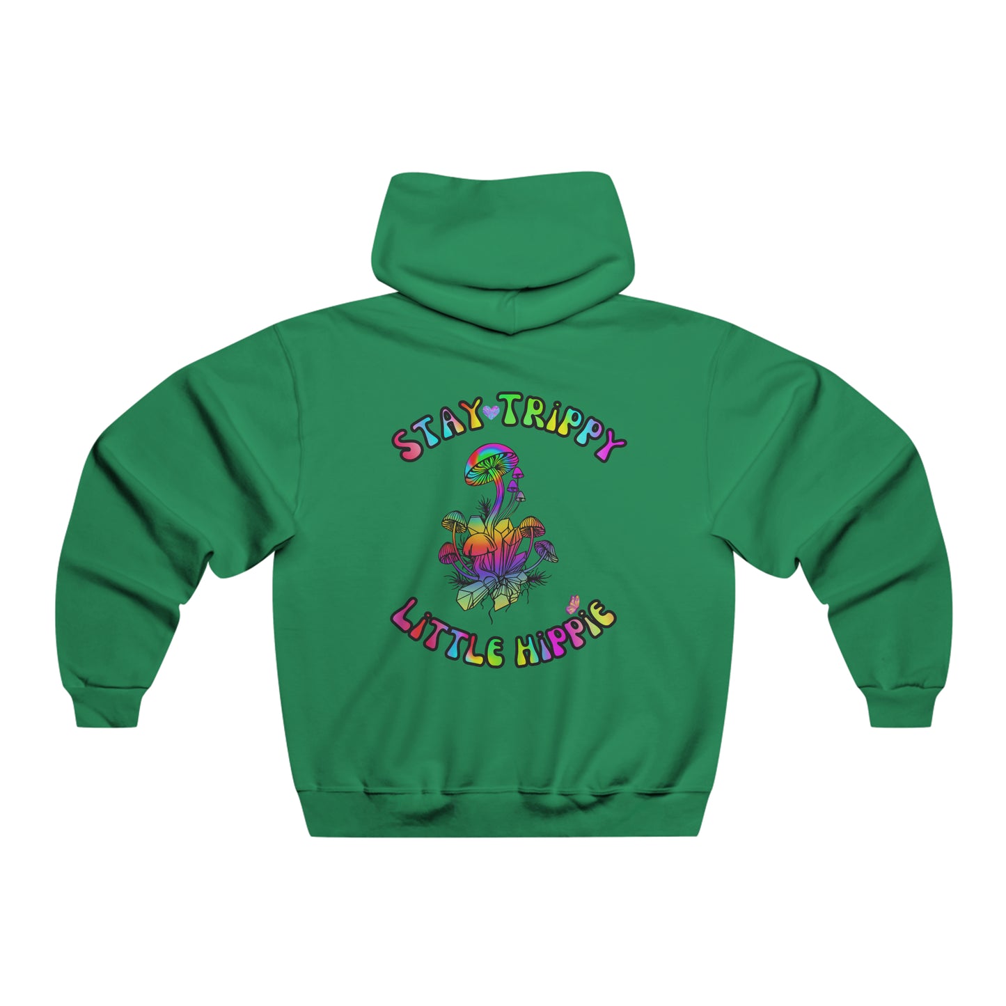 Stay Trippy Little Hippie, Men's NUBLEND® Hooded Sweatshirt