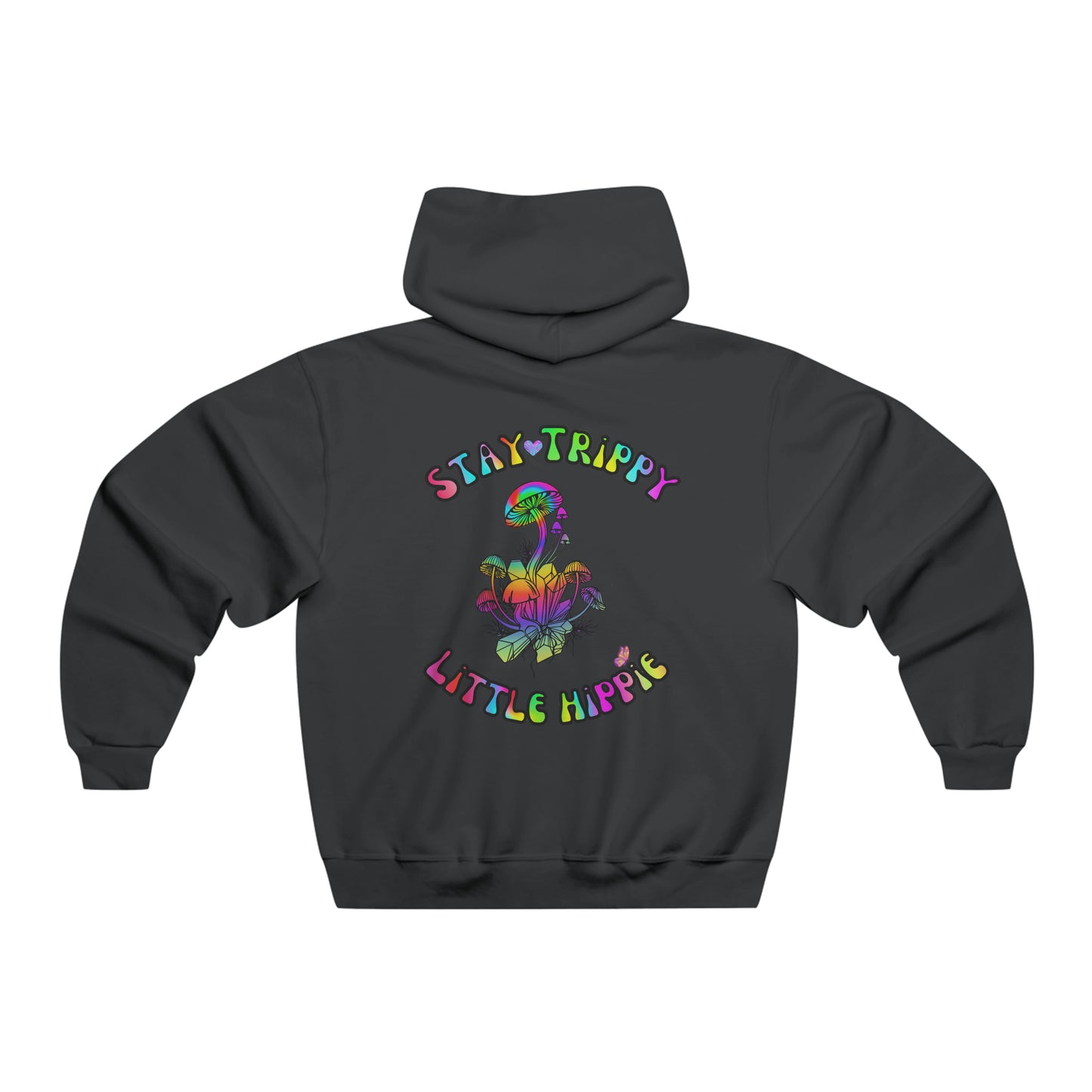 Stay Trippy Little Hippie, Men's NUBLEND® Hooded Sweatshirt