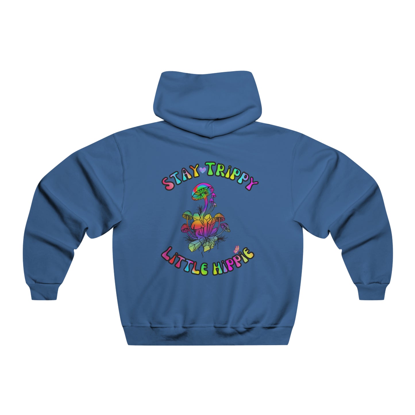 Stay Trippy Little Hippie, Men's NUBLEND® Hooded Sweatshirt