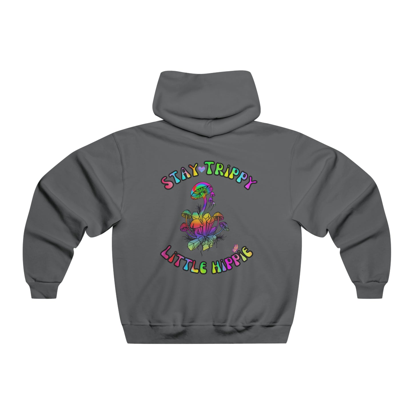 Stay Trippy Little Hippie, Men's NUBLEND® Hooded Sweatshirt