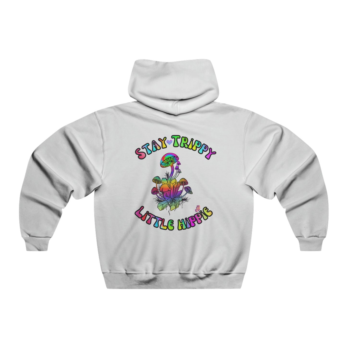 Stay Trippy Little Hippie, Men's NUBLEND® Hooded Sweatshirt