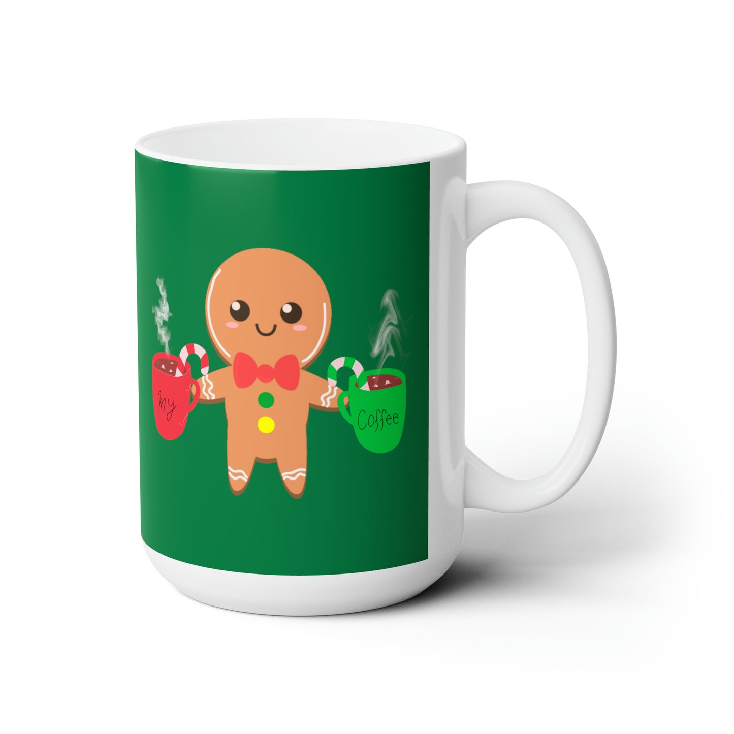 My Coffee Christmas Ceramic Mug 15oz