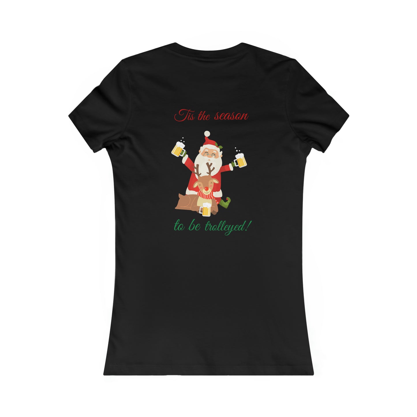 Copy of OH OH OH Falling Santa Christmas Women's Favorite Tee