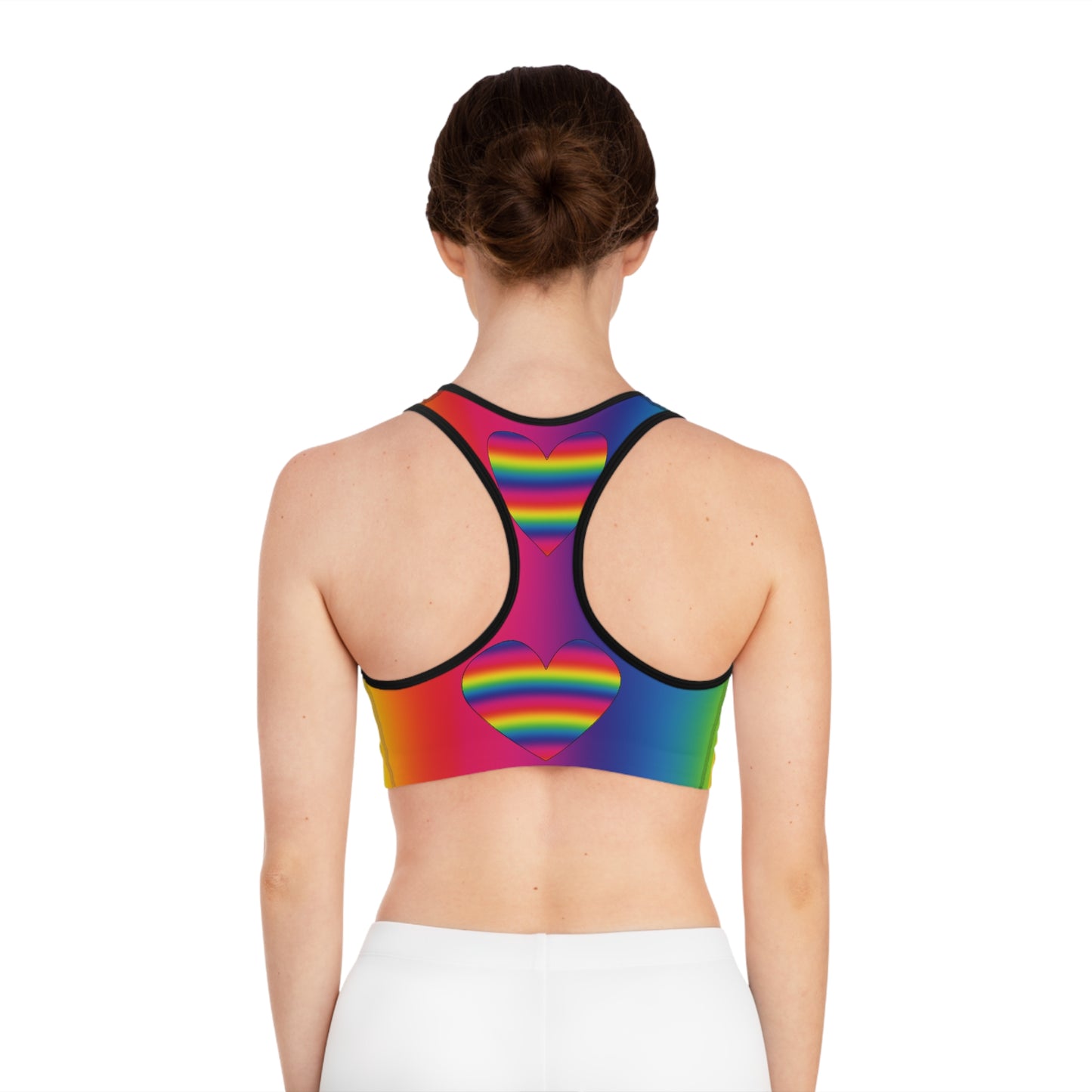 PRIDE Heart Sports Bra