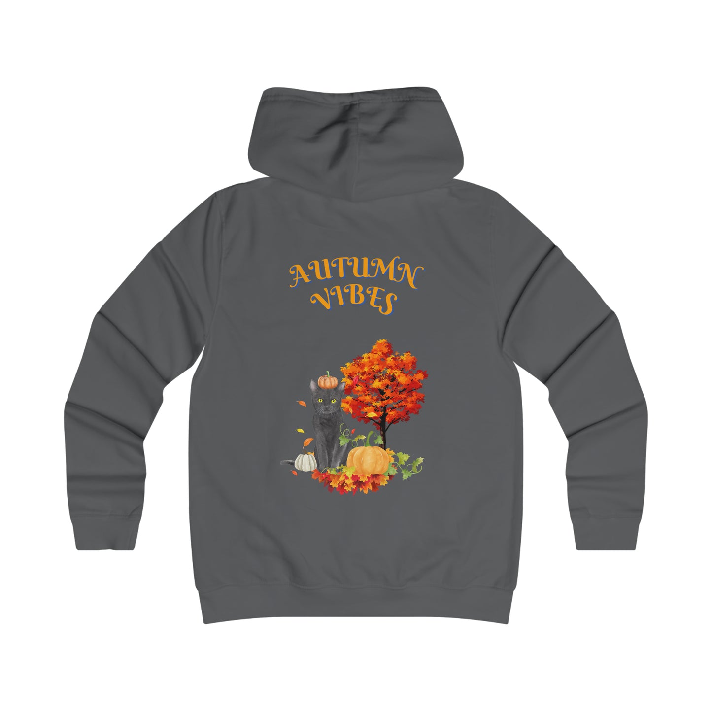 Autumn Vibes Girlie College Hoodie