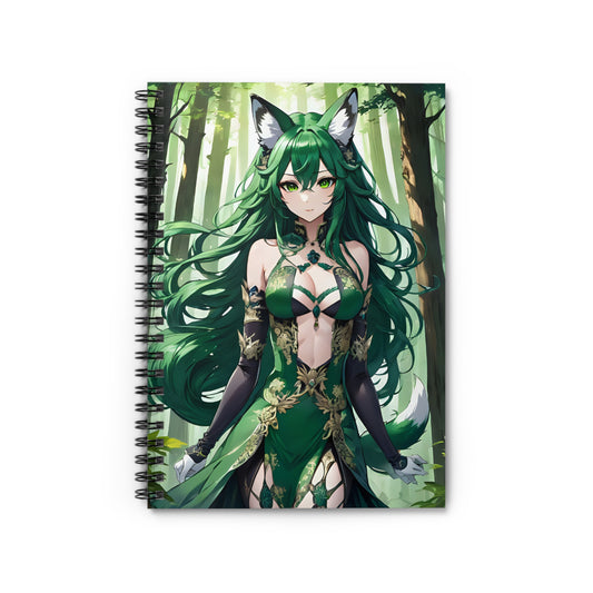Emerald Fox Goddess, Notebook