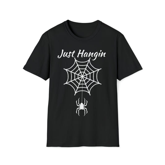 Just Hangin Halloween Softstyle T-Shirt, Unisex