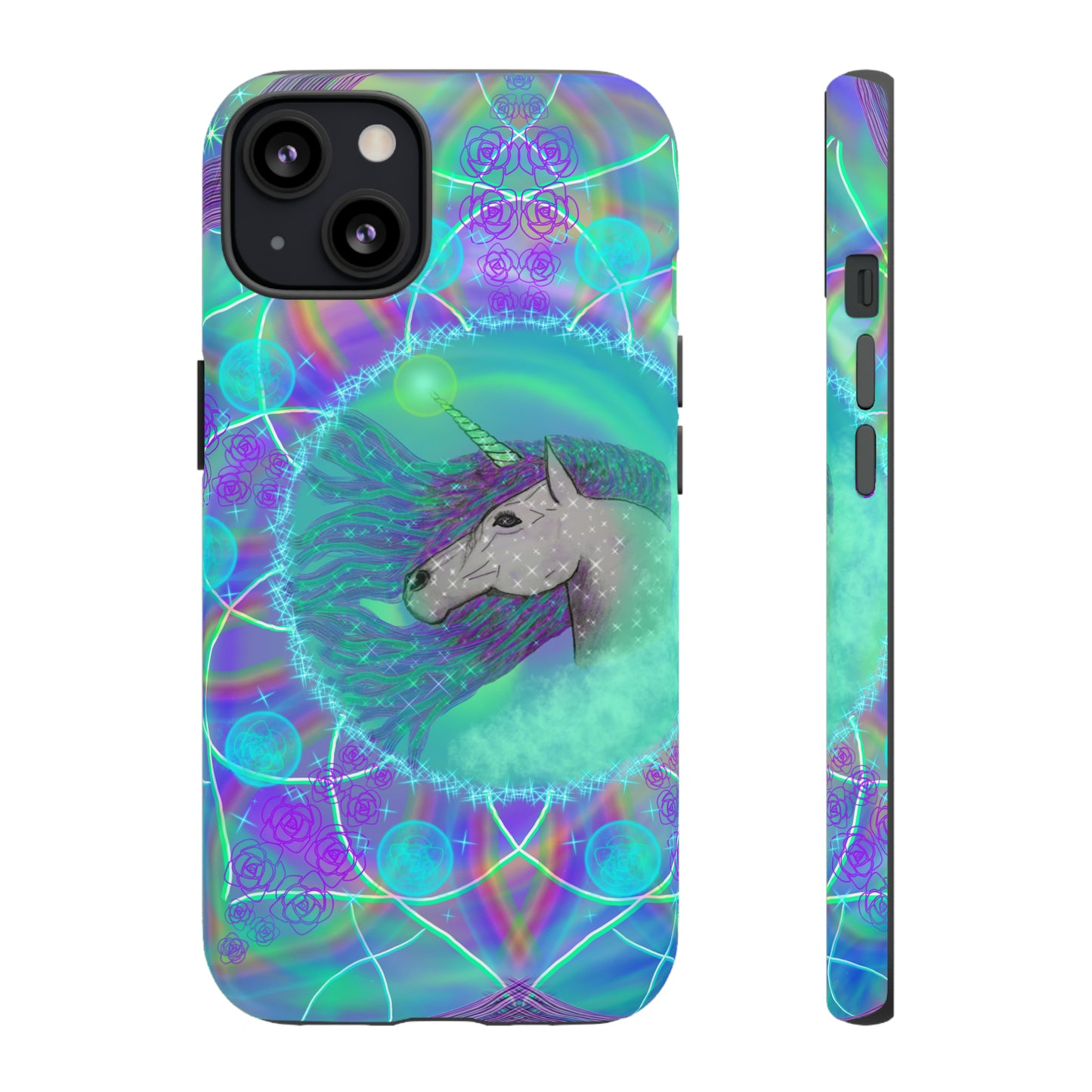 Mystic Unicorn Protective Phone Case, Samsung, iPhone, Pixel, all sizes