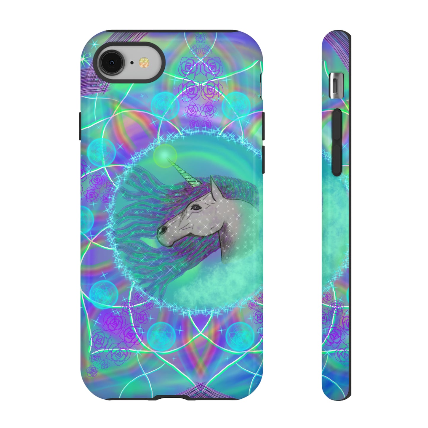 Mystic Unicorn Protective Phone Case, Samsung, iPhone, Pixel, all sizes