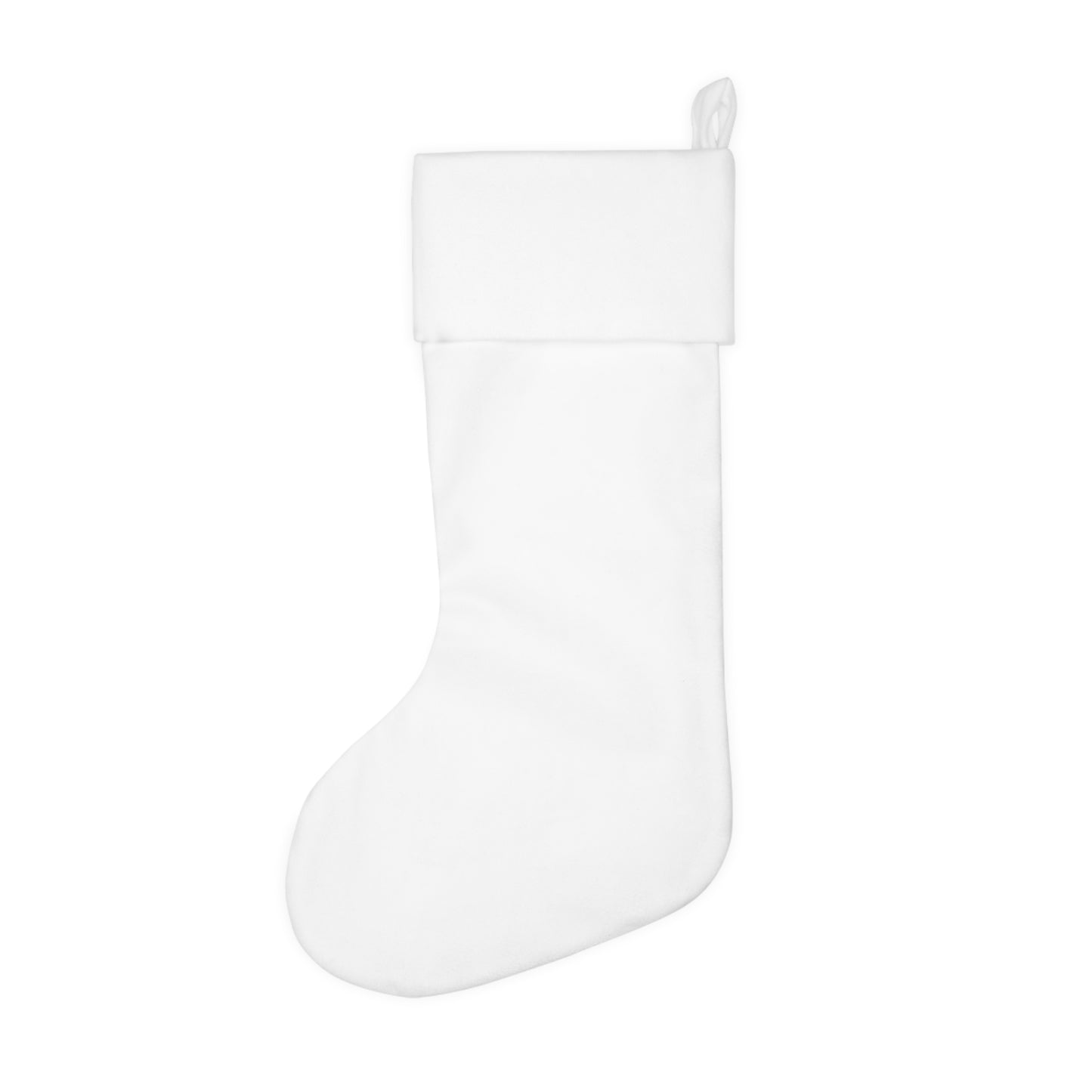 Snowman Face Christmas Stocking female