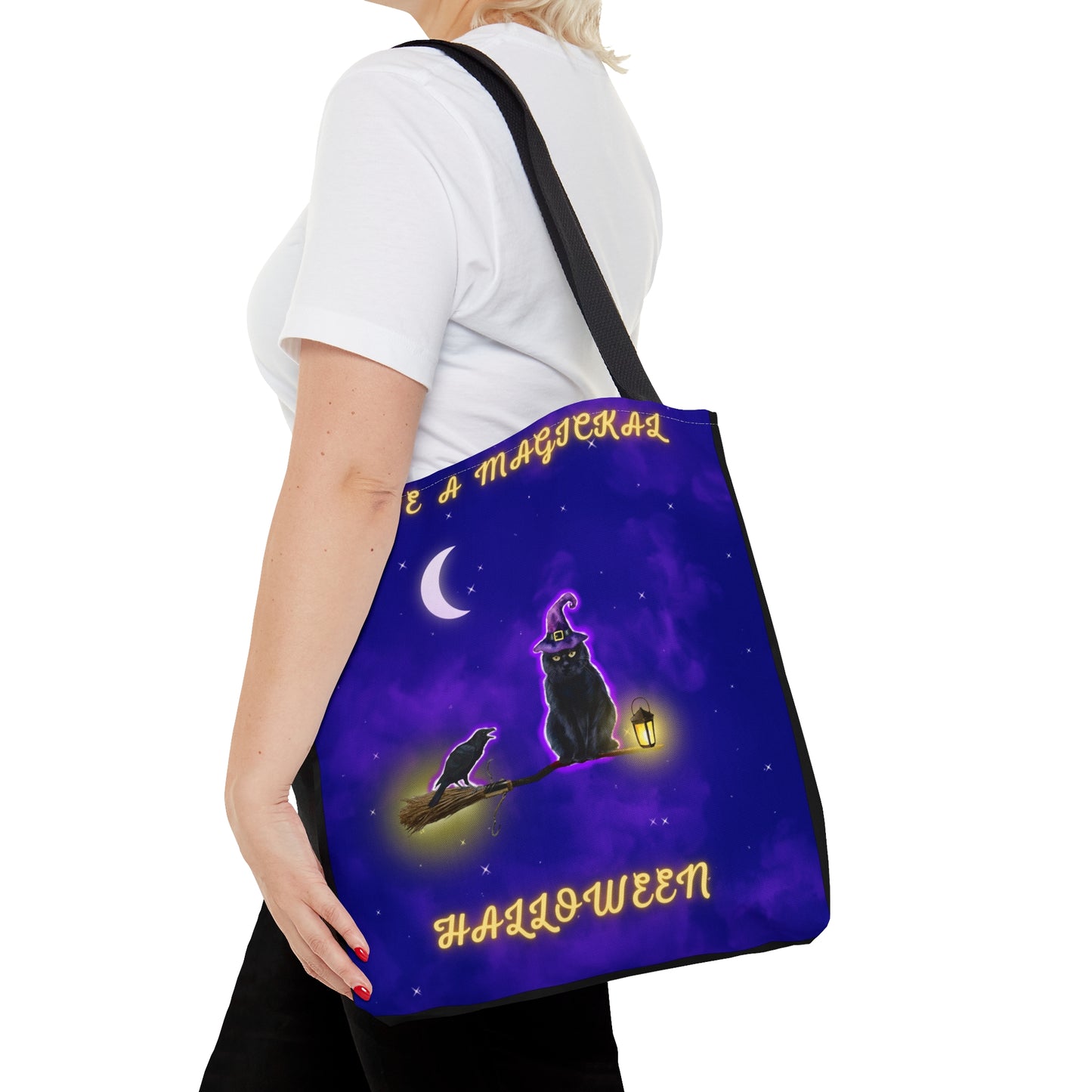 A Magickal Halloween Candy Tote Bag