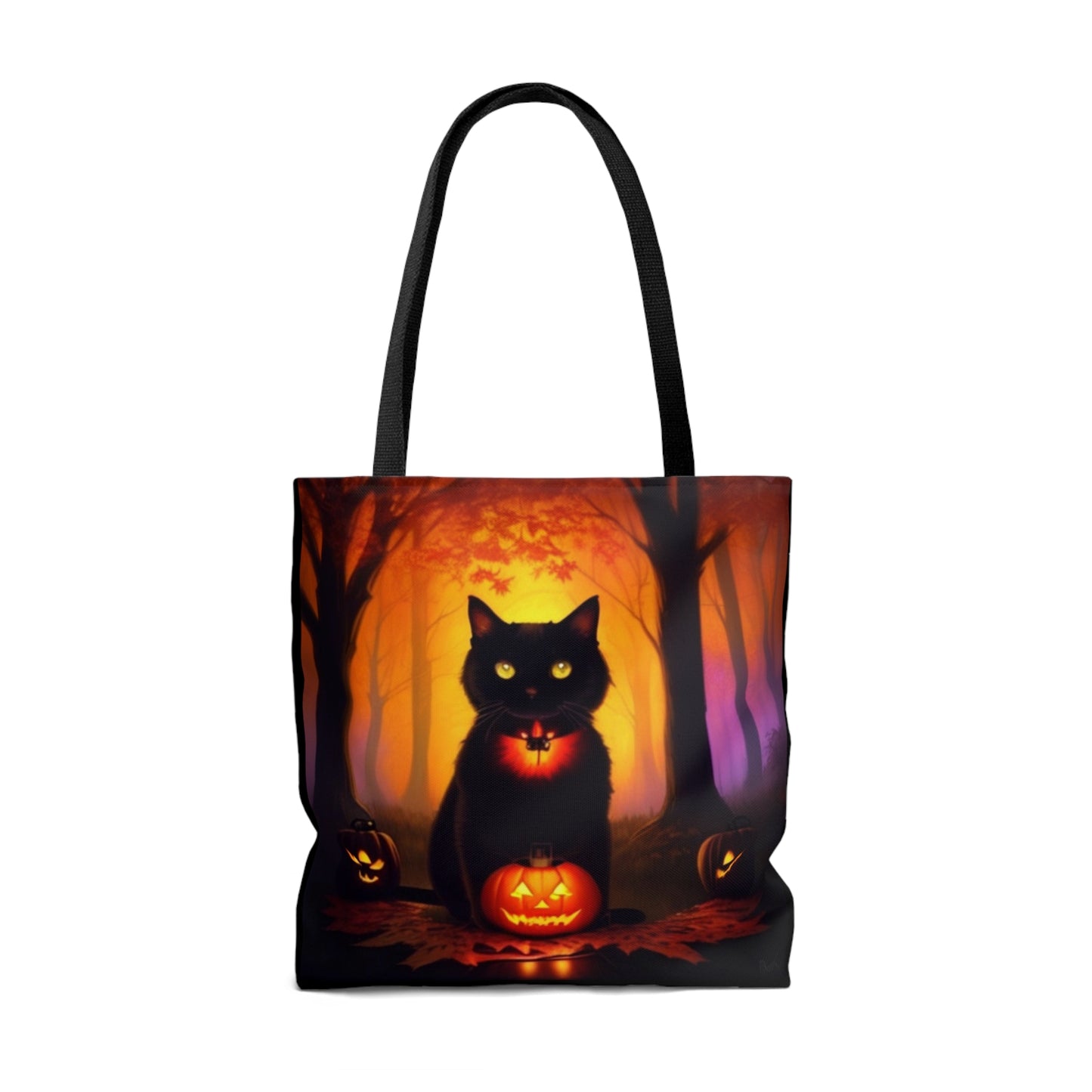 Haunted Forest Halloween Candy Tote Bag