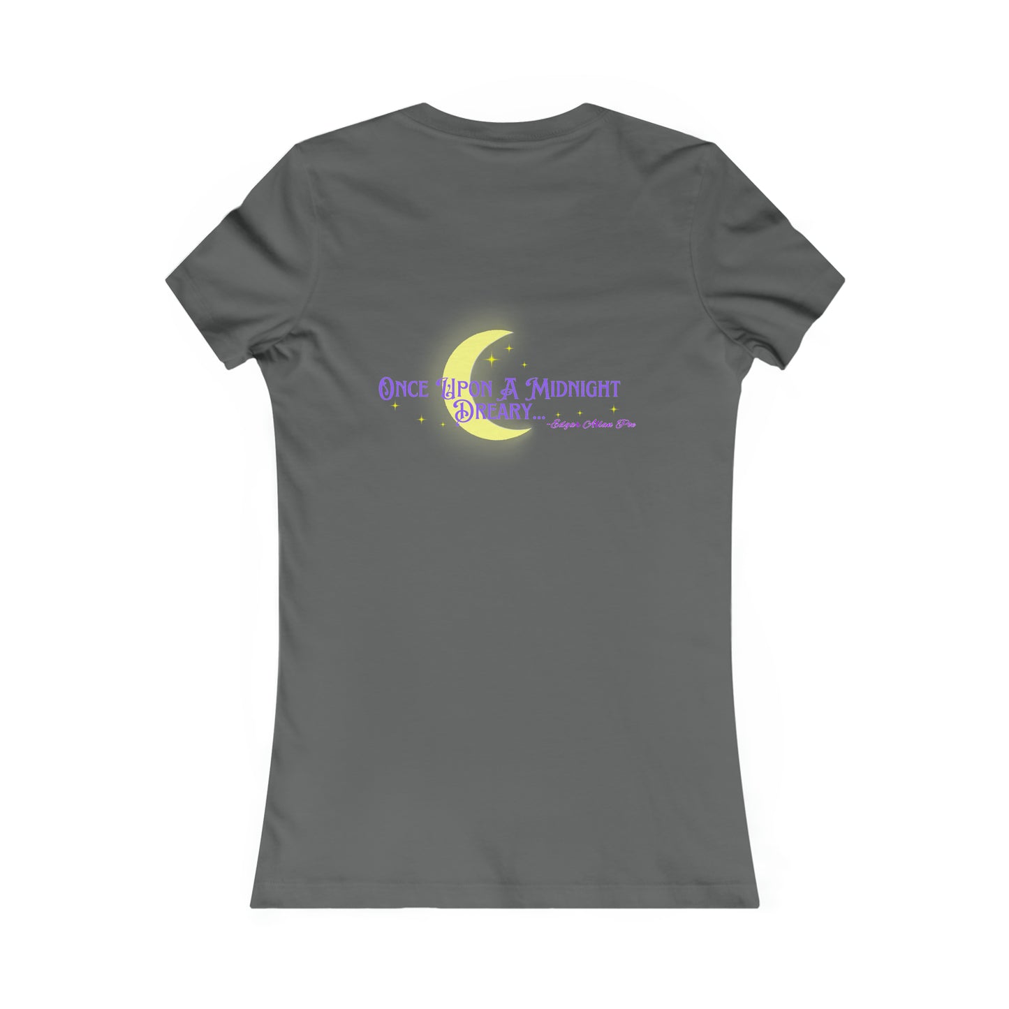 Women's Favorite Tee Edgar Allan Poe Raven Top