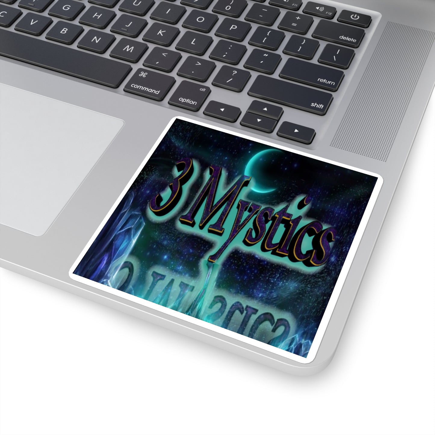 3 Mystics Square Stickers