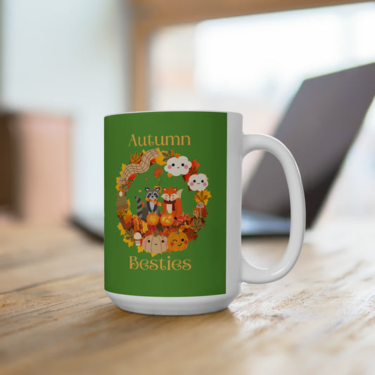 Autumn Besties Ceramic Mug 15oz