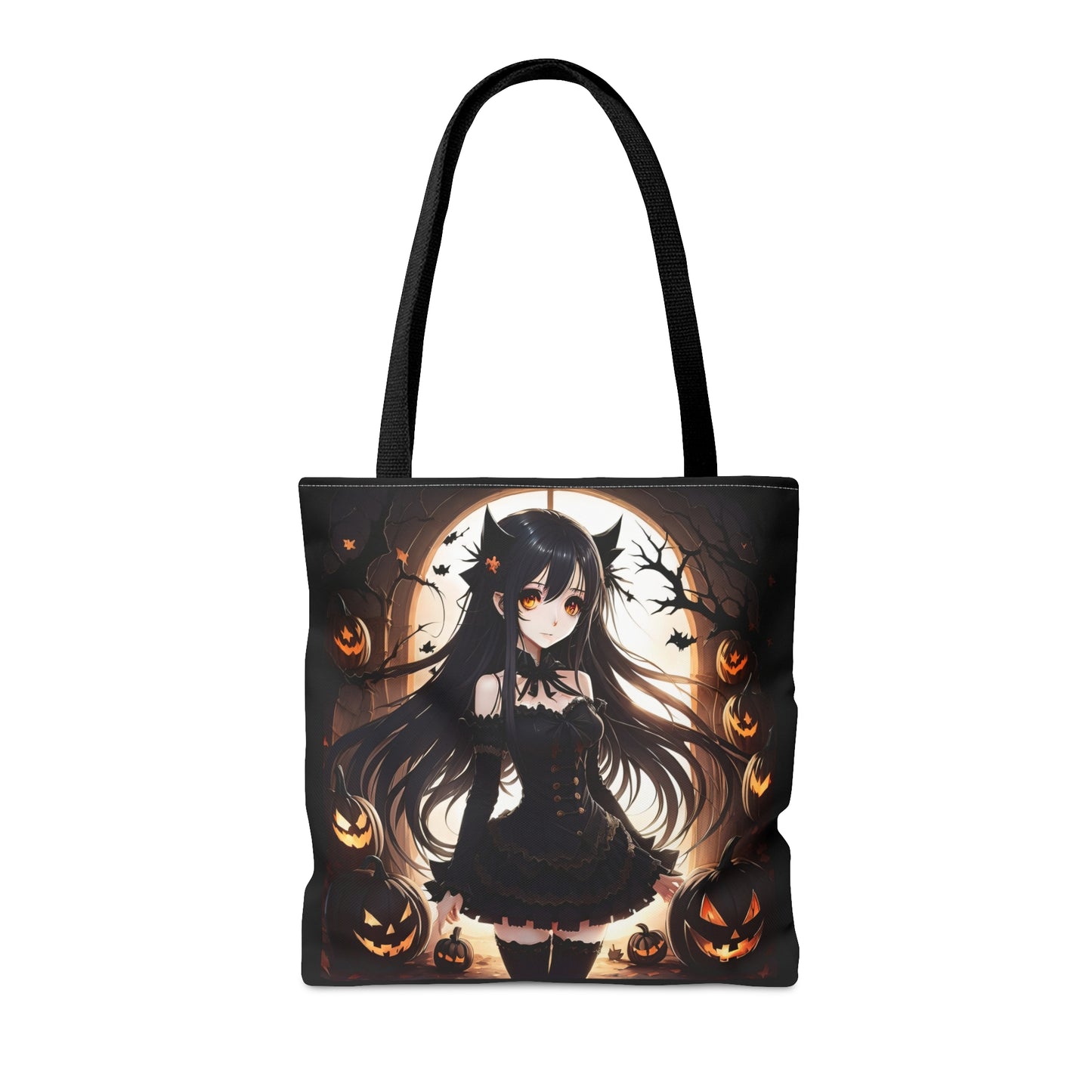 Anime Halloween Girl, Halloween Candy Tote Bag, Laptop Bag, Shoulder Bag