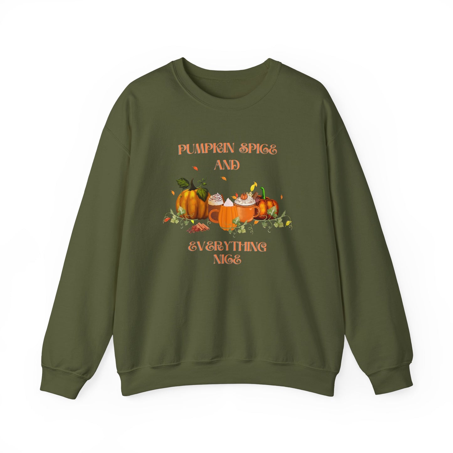 Pumpkin Spice and Everything Nice Crewneck Sweatshirt