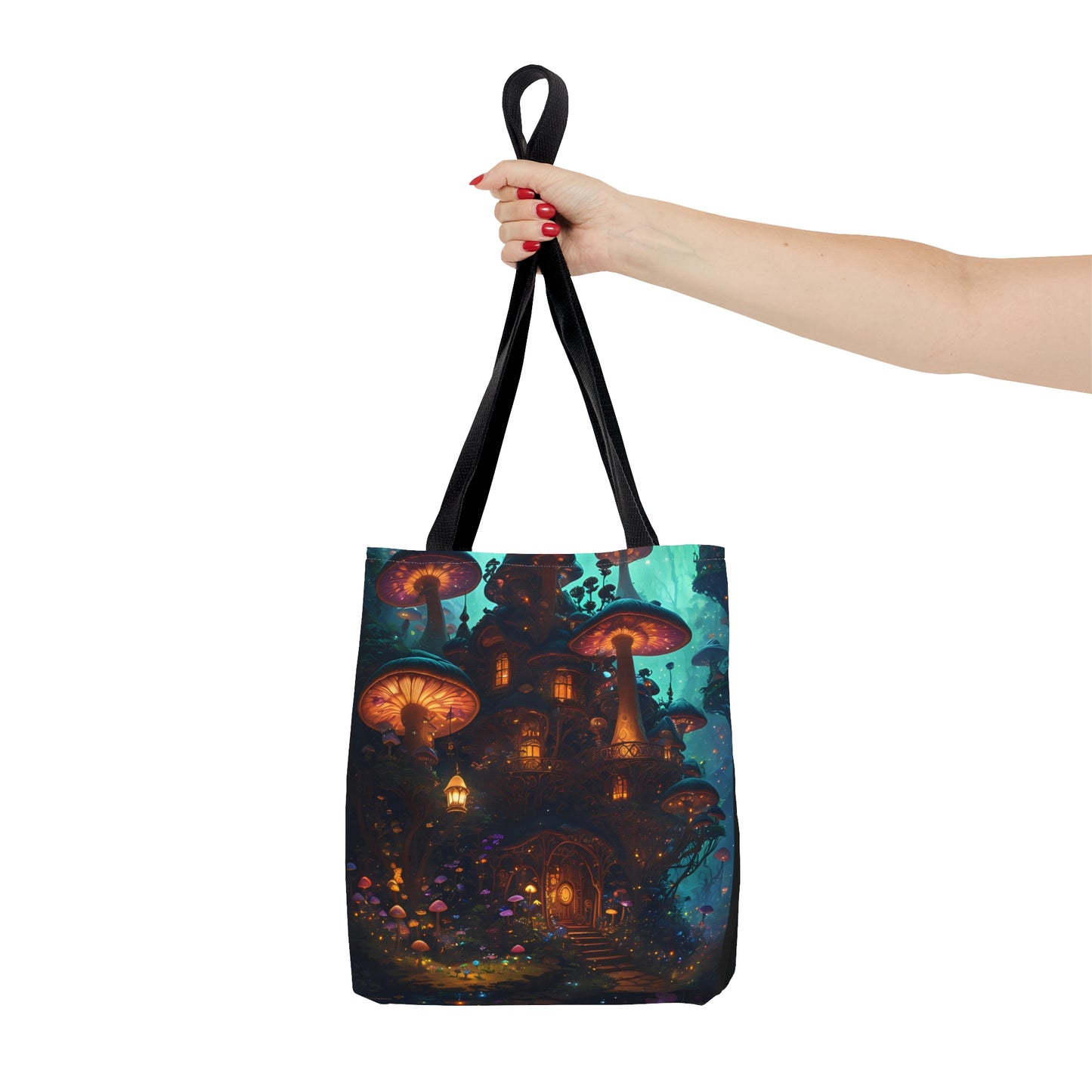 Fairy Mushroom House, Tote Bag