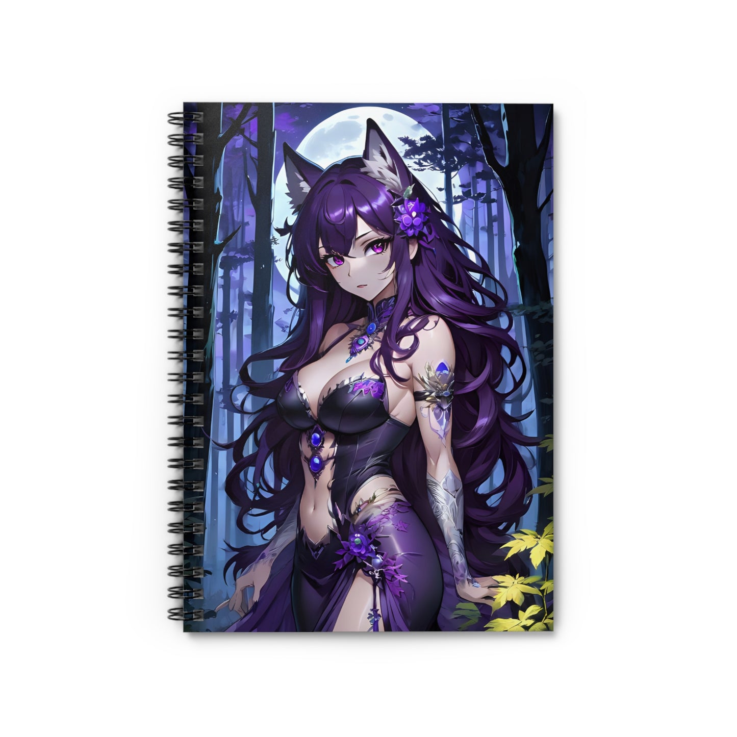 Amethyst Wolf Deity, Notebook