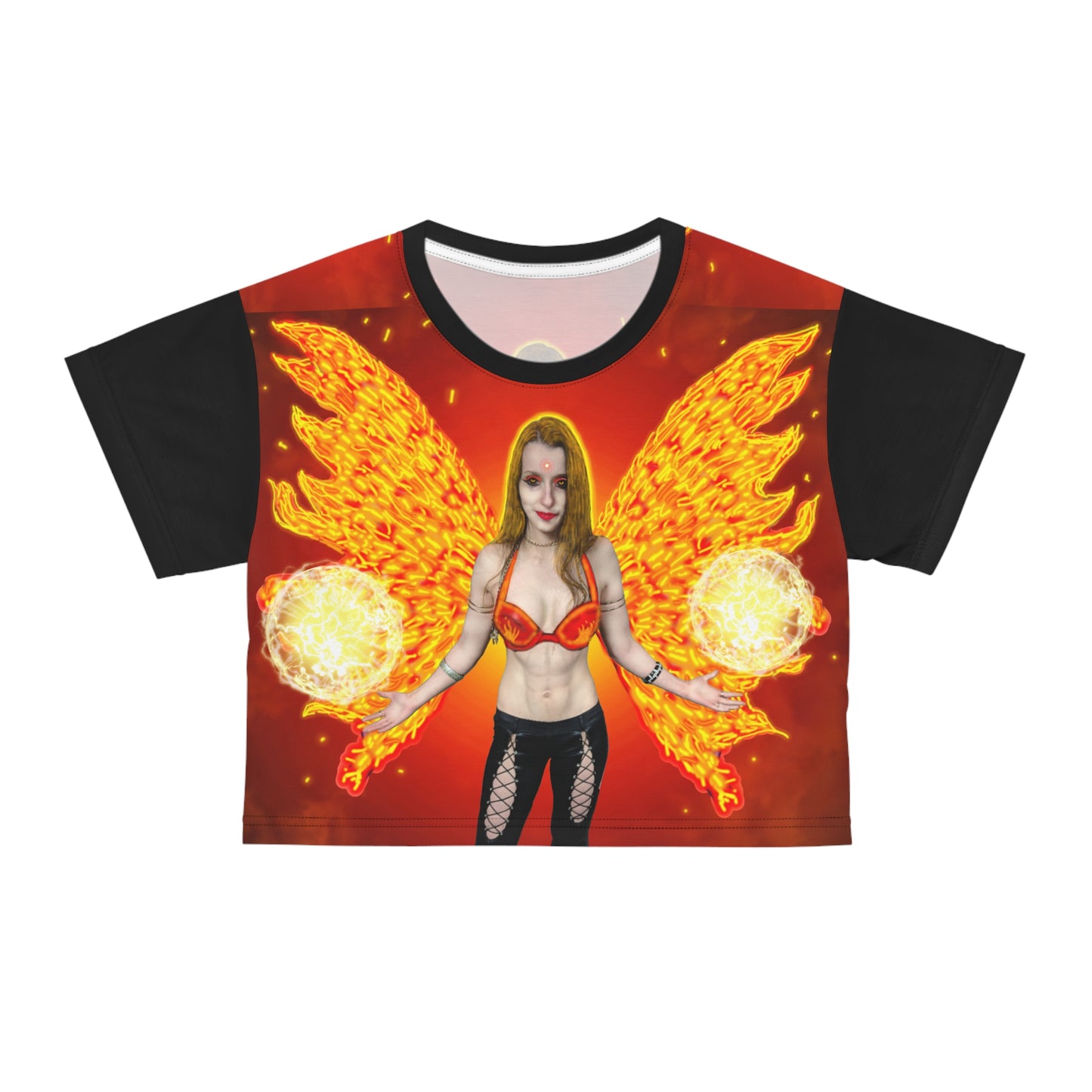 Mystic Fire Fairy Crop Tee