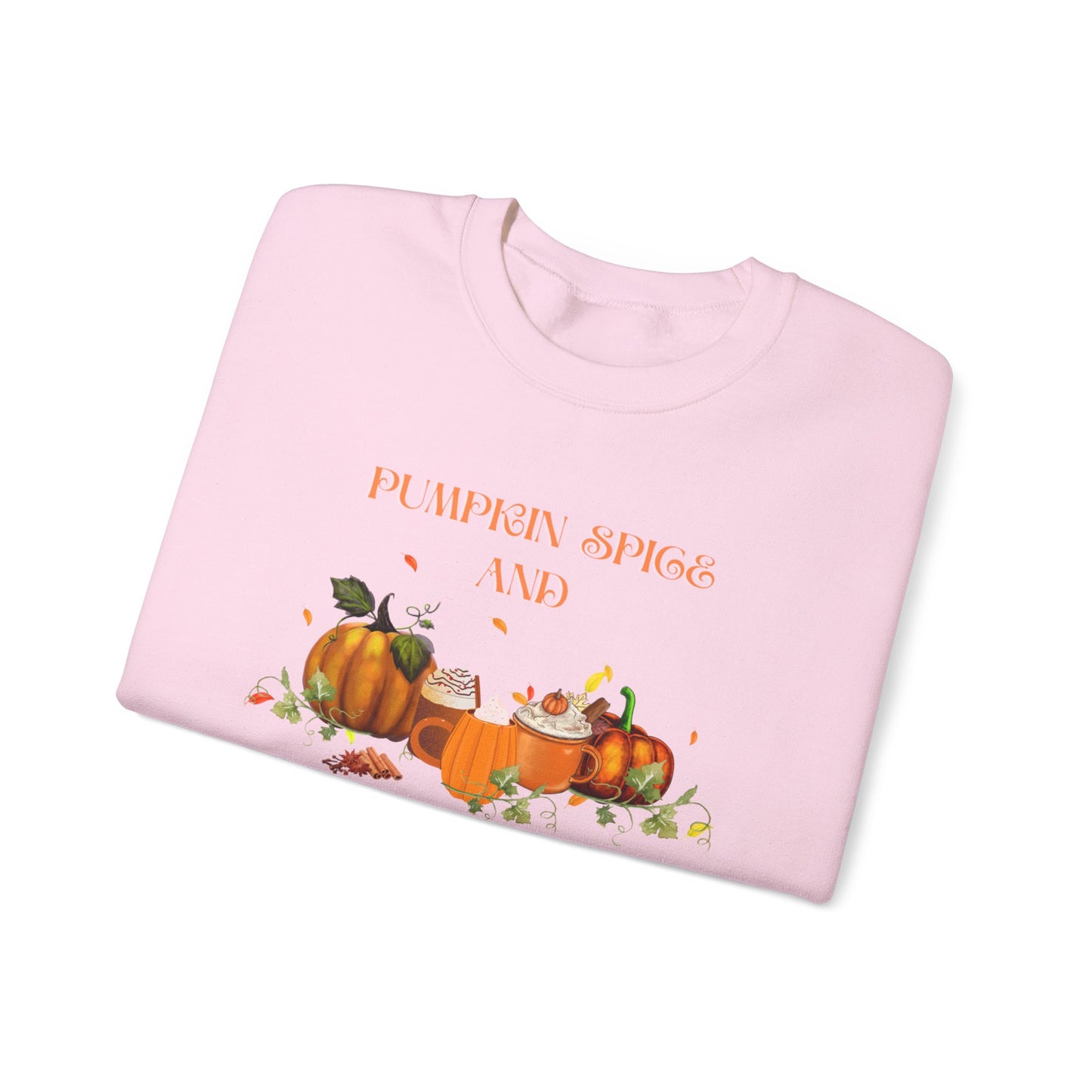 Pumpkin Spice and Everything Nice Crewneck Sweatshirt