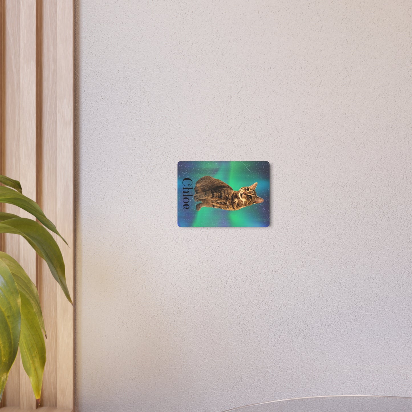 Chloe Metal Art Sign