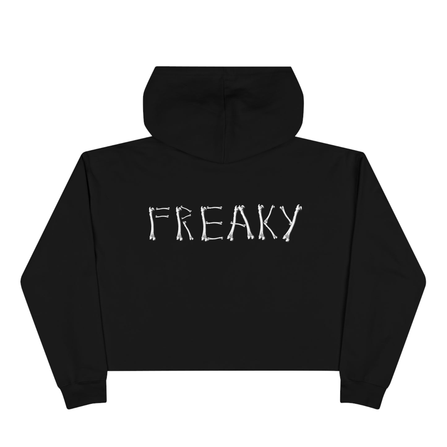 Freaky Bones Women's Crop Hoodie 2