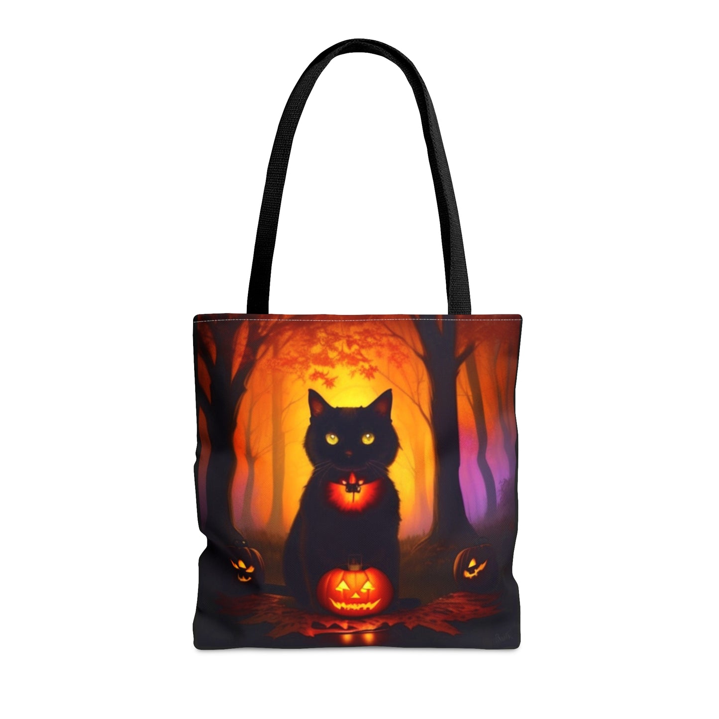 Haunted Forest Halloween Candy Tote Bag