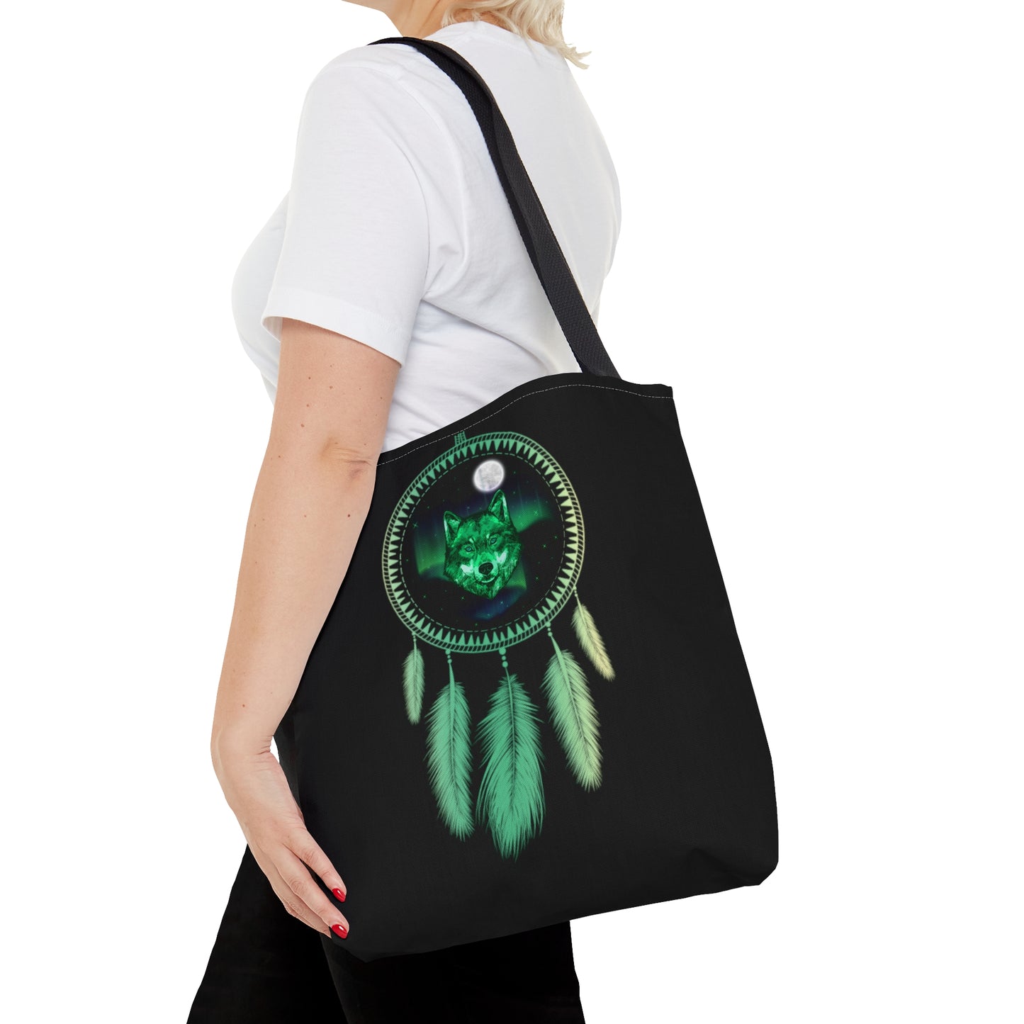 Ancestral Wolf, Tote Bag