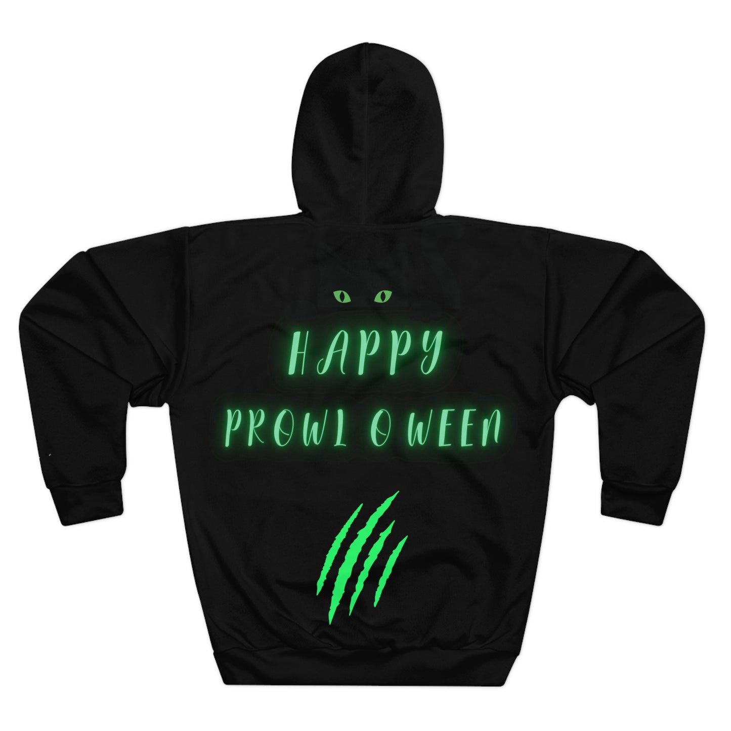 Happy Prowl O Ween Cat Halloween Pullover Hoodie