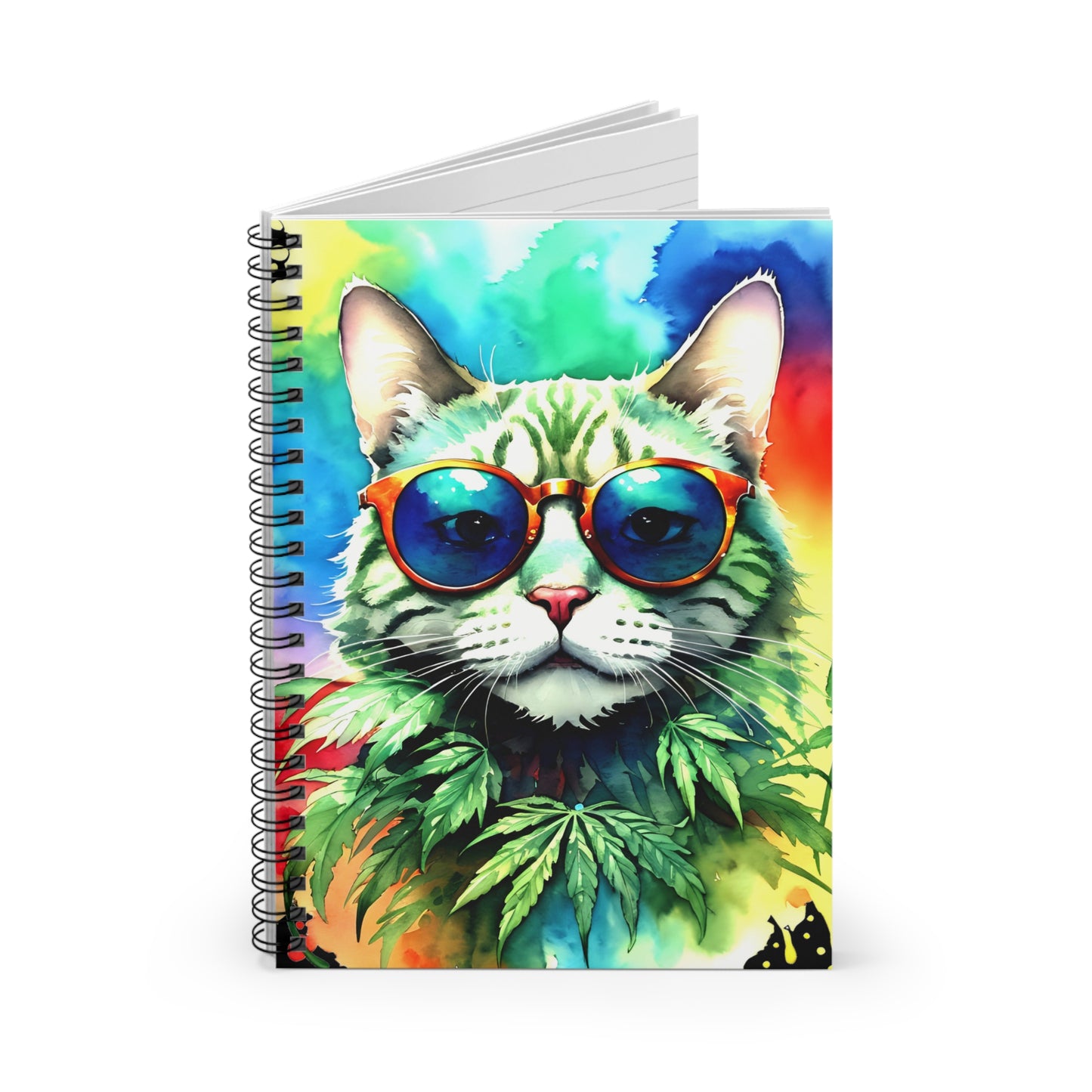 Chasing The Rainbow Cat, Notebook