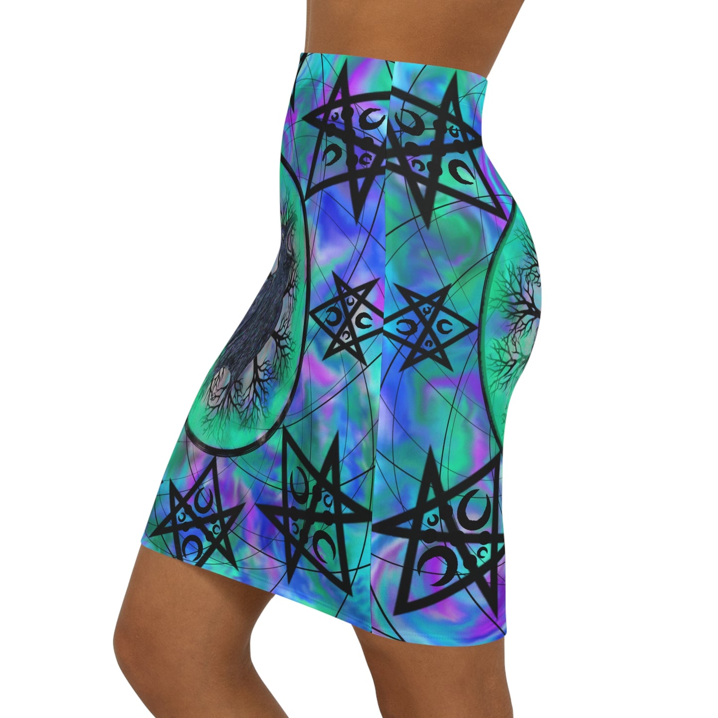Raven Magick Women's Mini Skirt