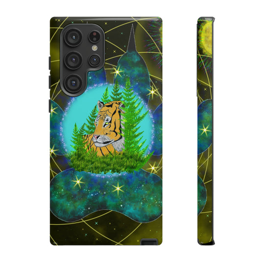 Tiger Medicine Totem Protective Phone Case, Samsung, iPhone, Pixel, all sizes