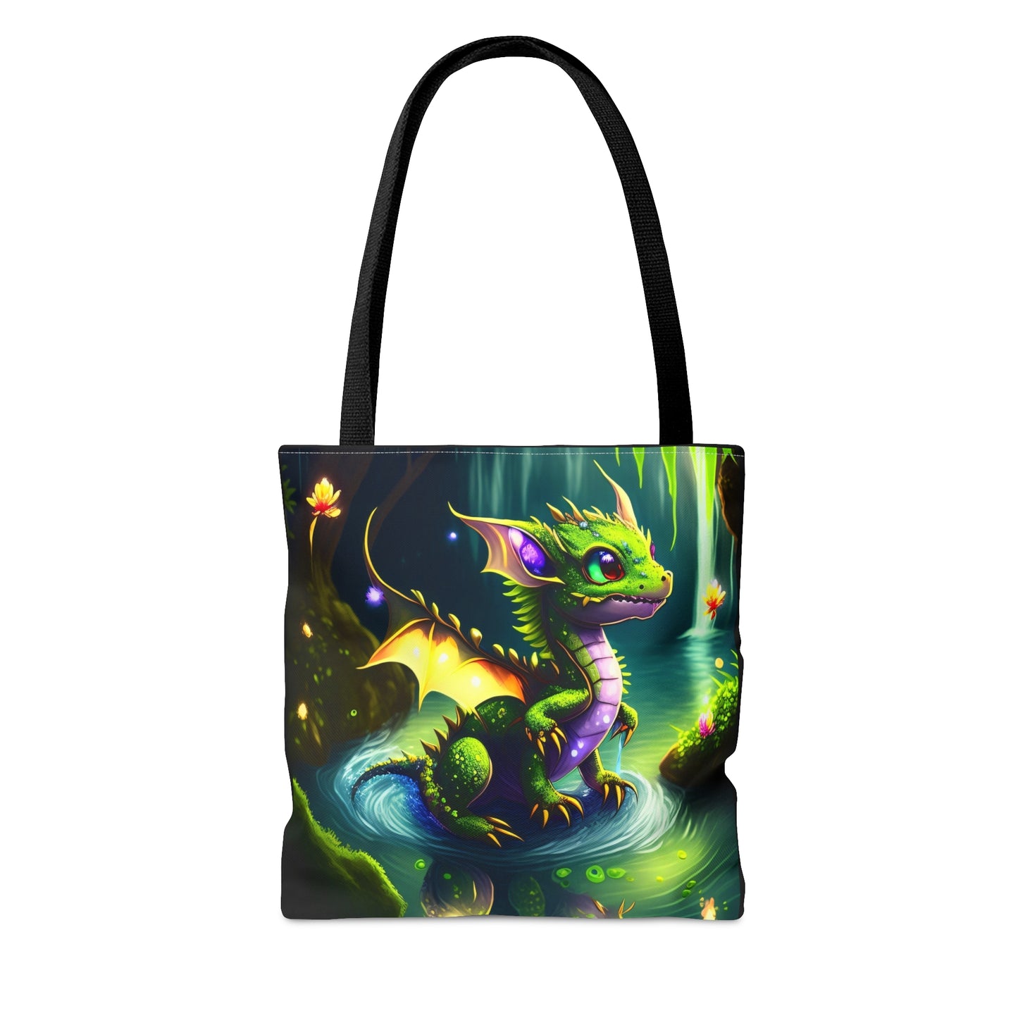 Fae Baby Earth Dragon,Tote Bag