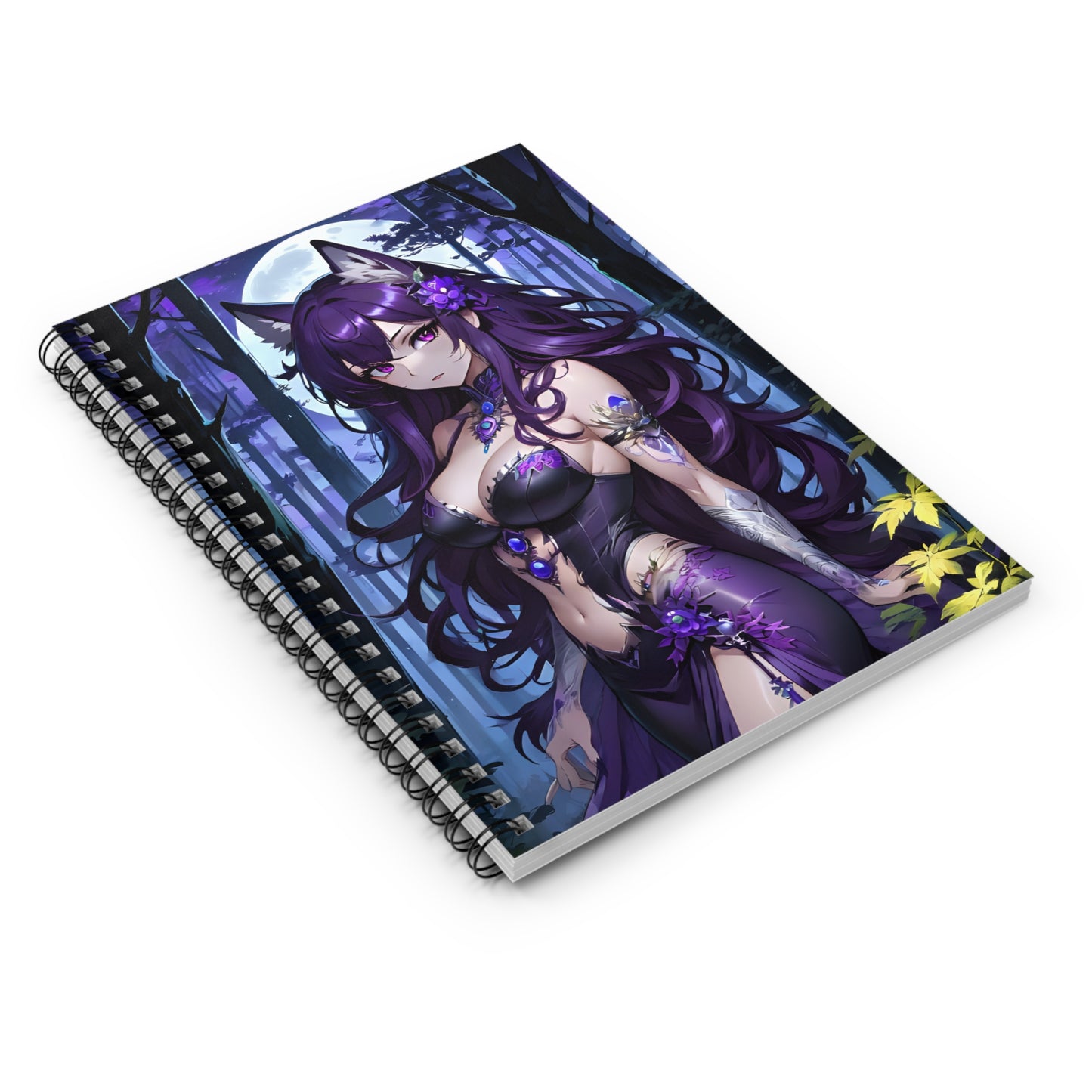 Amethyst Wolf Deity, Notebook