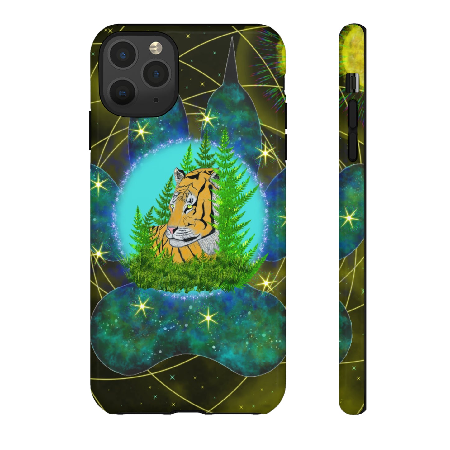 Tiger Medicine Totem Protective Phone Case, Samsung, iPhone, Pixel, all sizes