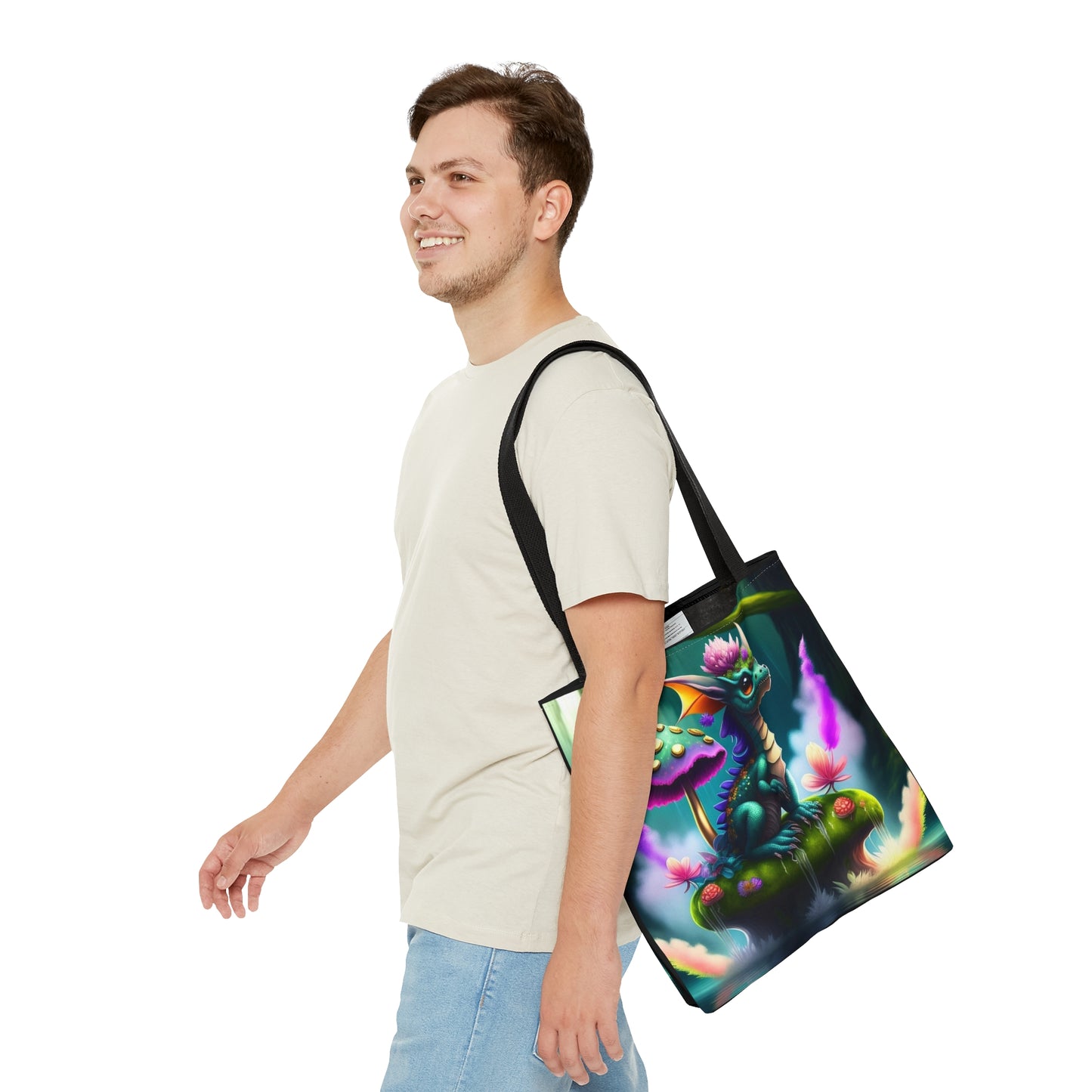 Fae Water Dragon,Tote Bag