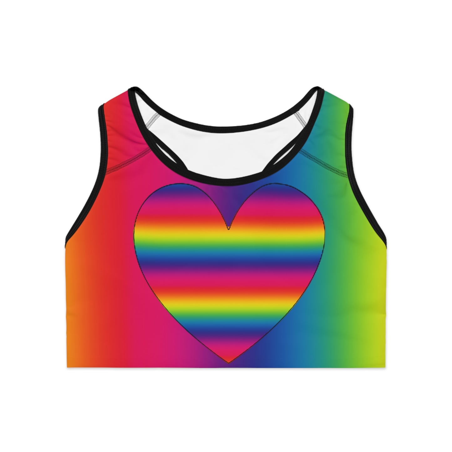 PRIDE Heart Sports Bra