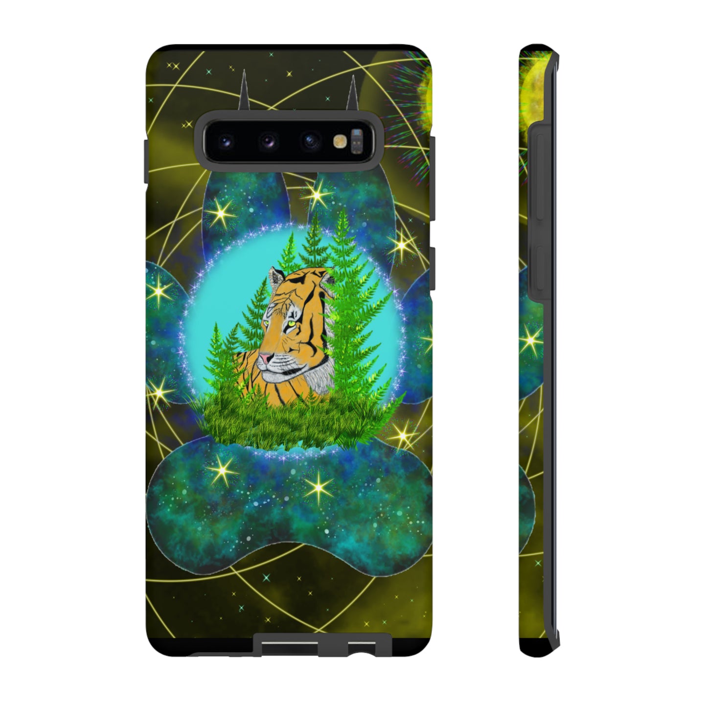 Tiger Medicine Totem Protective Phone Case, Samsung, iPhone, Pixel, all sizes