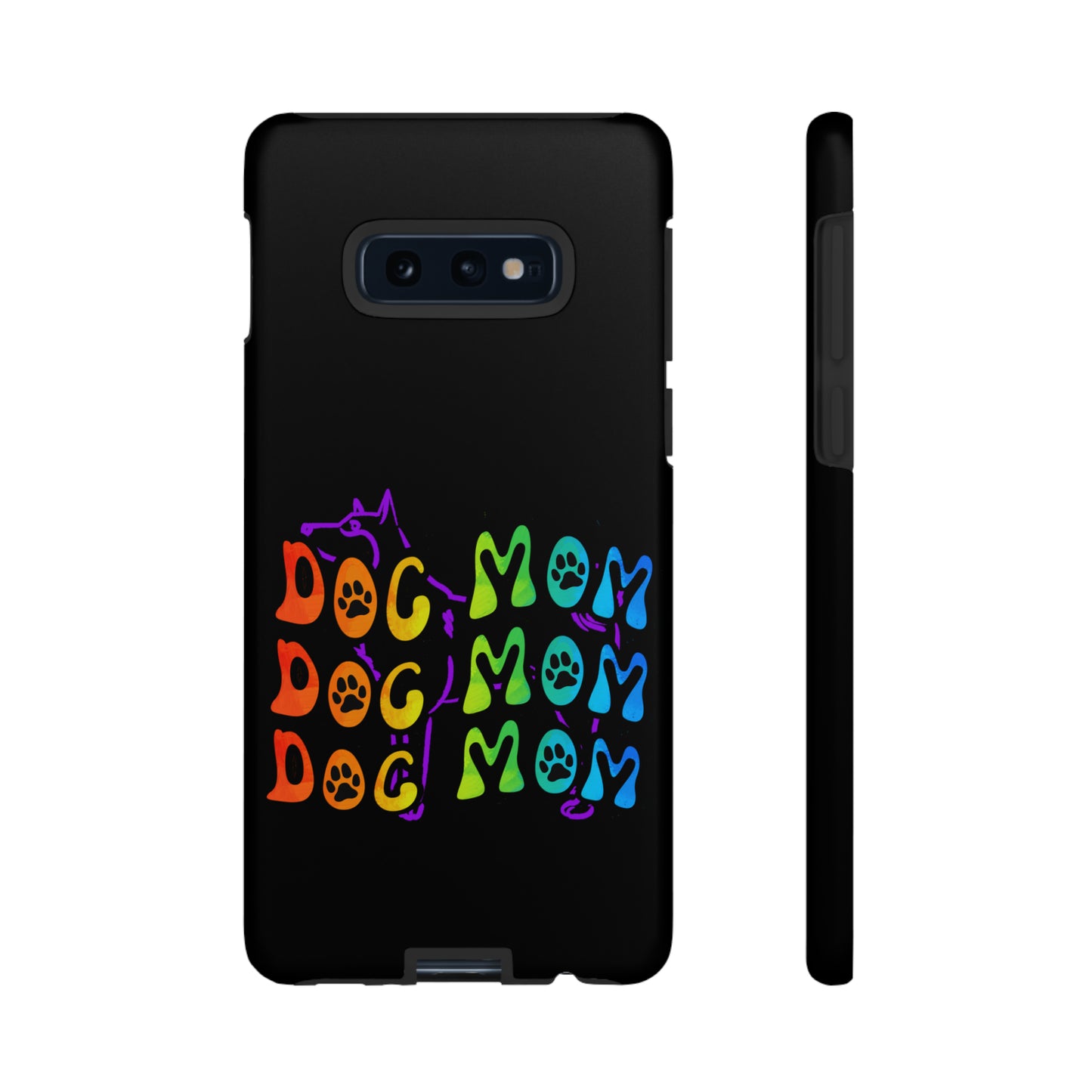 Dog Mom Protective Phone Case, Samsung, iPhone, Pixel, all sizes