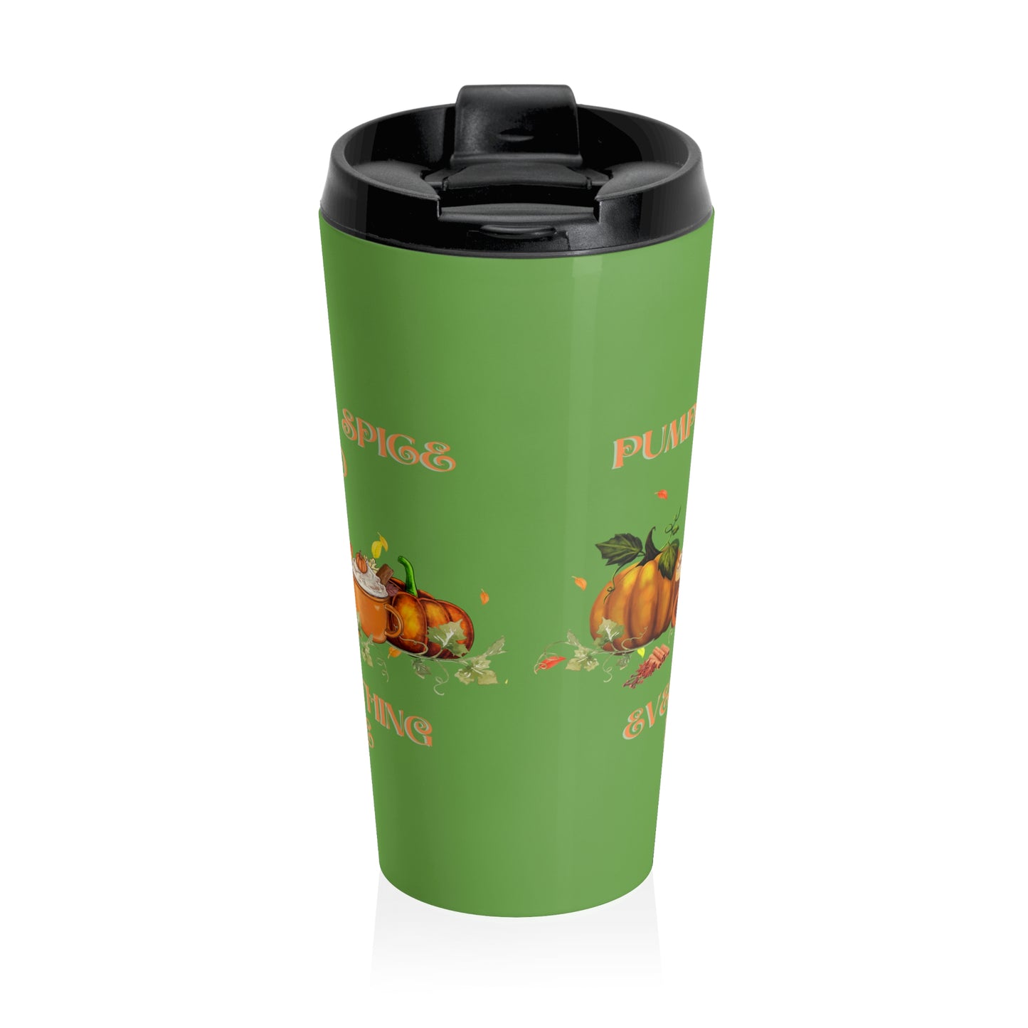 Pumpkin Spice and Everything Nice Halloween Travel Mug with Insert