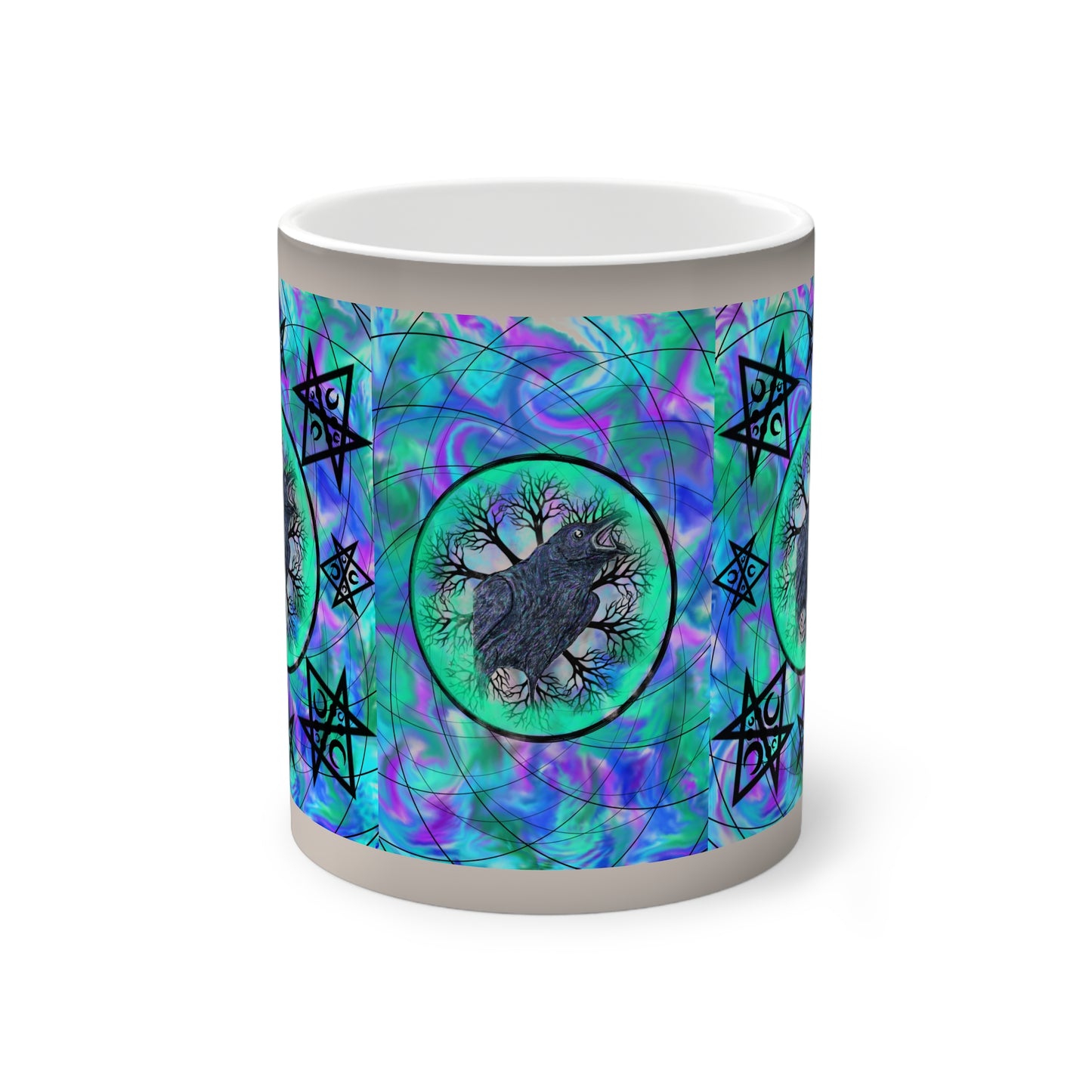 Raven Magick Color-Changing Mug, 11oz