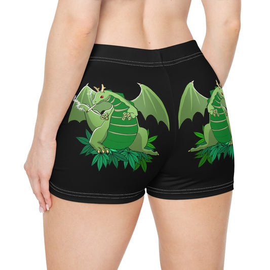 Puff Puff Smokin Dragon, Summer Shorts, Womens