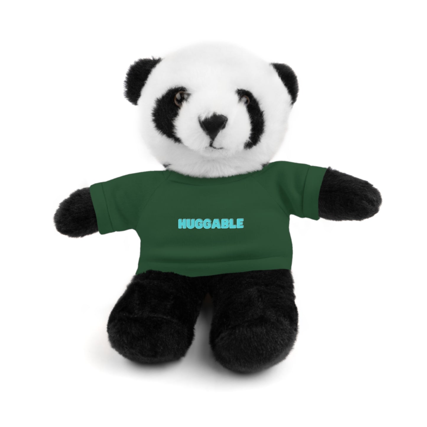 Kids Cute Huggable Stuffed Animals with Tee, Panda, Sheep, Bunny, Teddy Bear, Lion, Jaguar