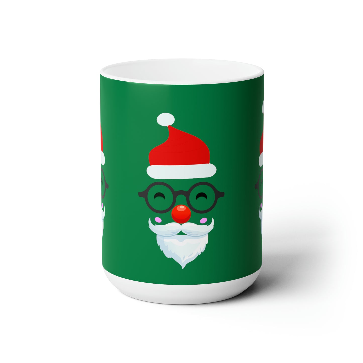 Santa Christmas Ceramic Mug 15oz