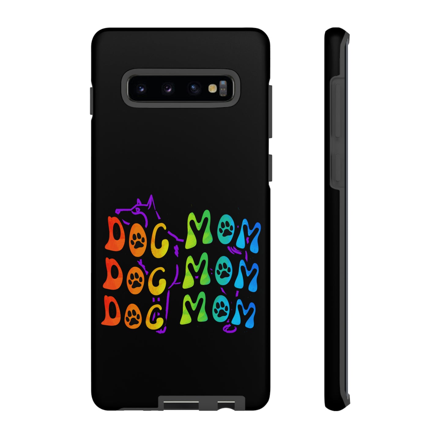 Dog Mom Protective Phone Case, Samsung, iPhone, Pixel, all sizes